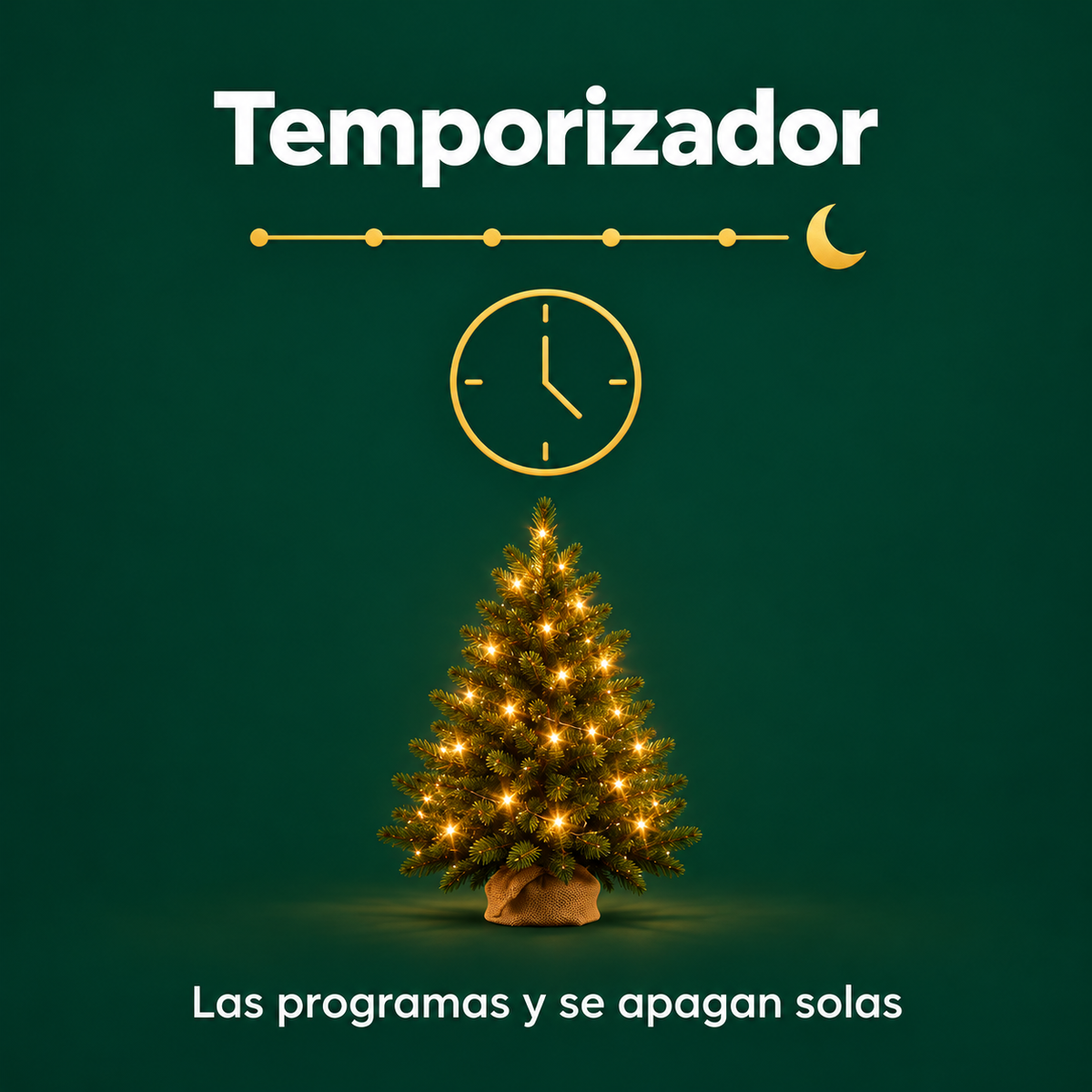Luces LED Inteligentes para Árbol de Navidad